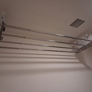 Ez Lift at closed mode attached to wall brackets